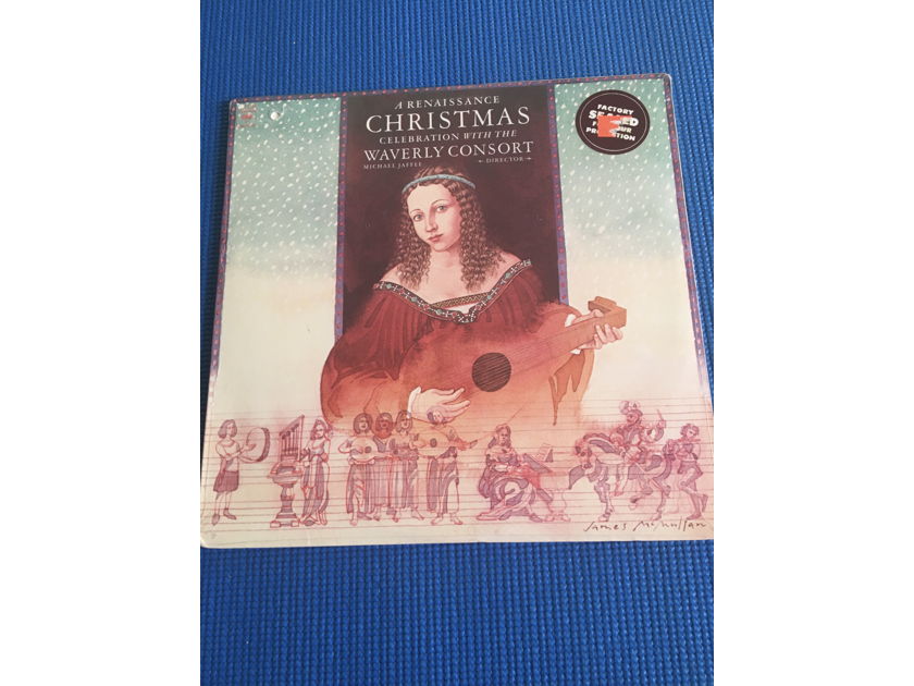 Lp Record Michael Jaffe A Renaissance Christmas  Celebration with the Waverly Consort sealed