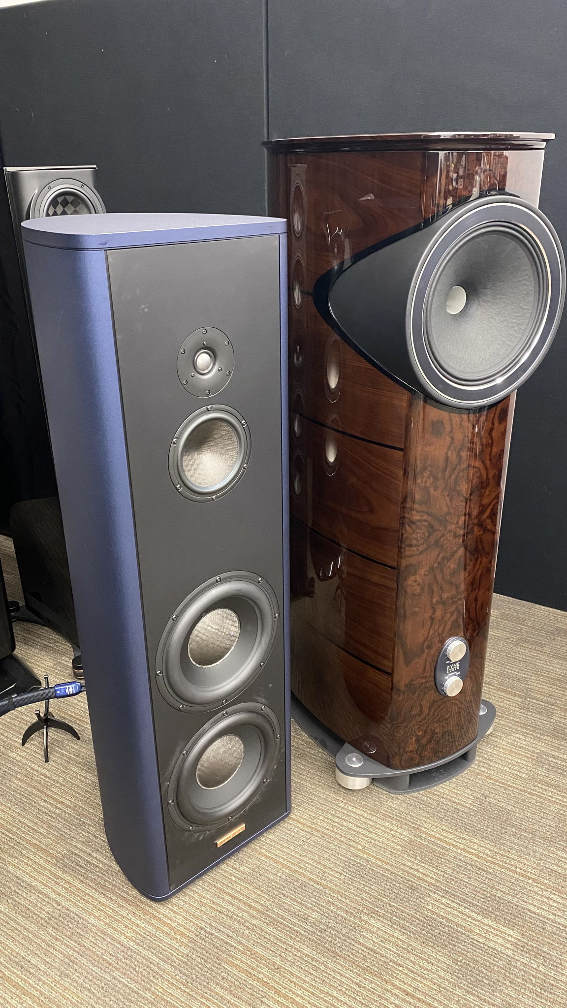 Magico S5 Beryllium M-Cast Blue Speakers with Crates 4