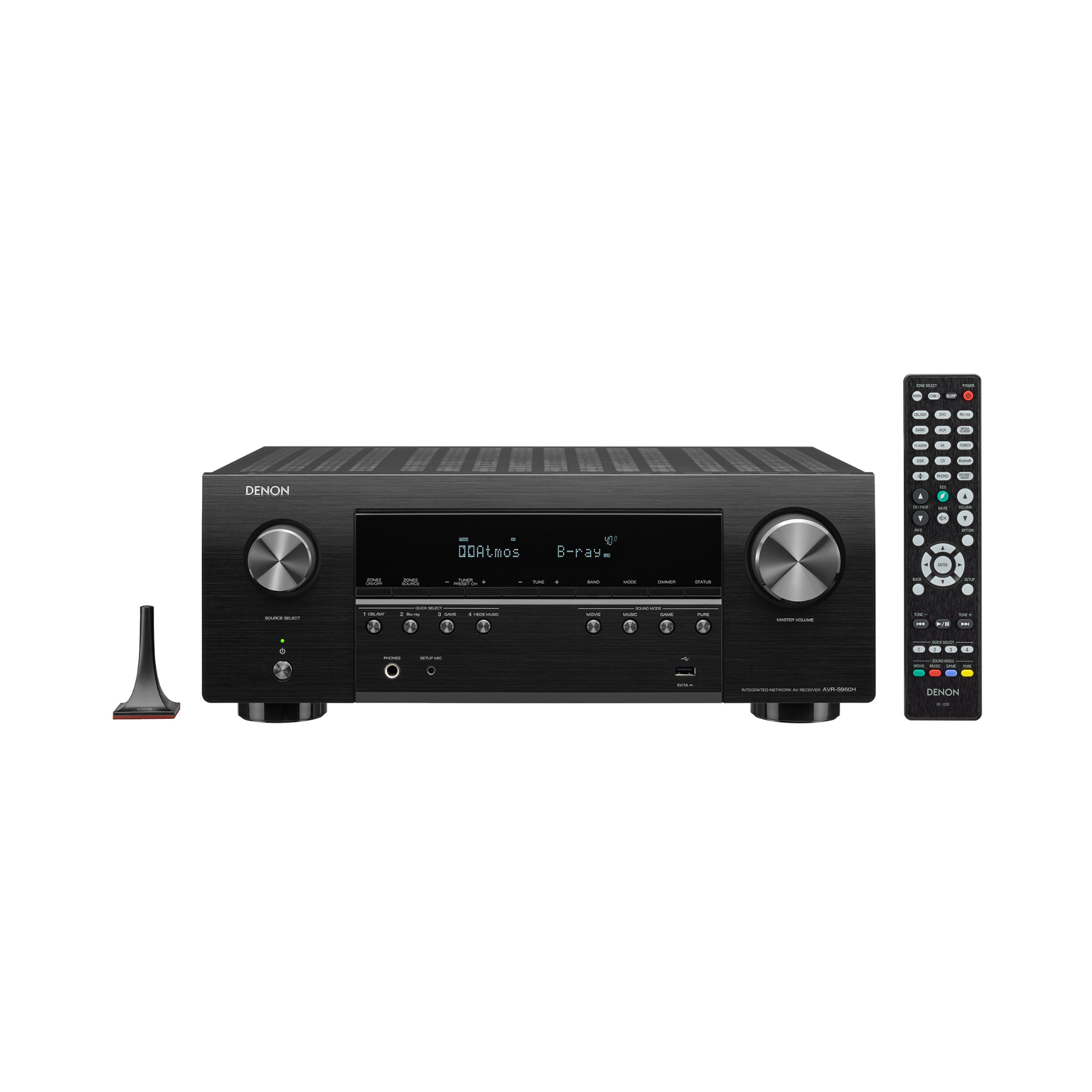 Denon AVR-S960H 7.2ch 8K AV Receiver with 3D Audio, Voi... 2