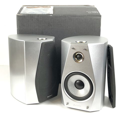 PAIR Sony SS HA3 4-Ohms Home Stereo Bookshelf Speakers ...