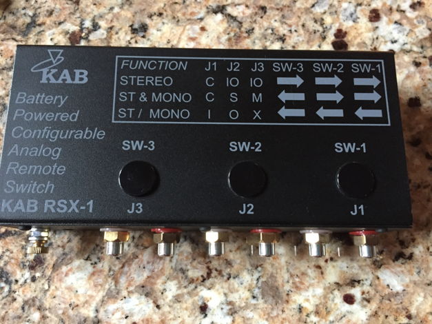 KAB RSX-1 Remote Analog Switch Box