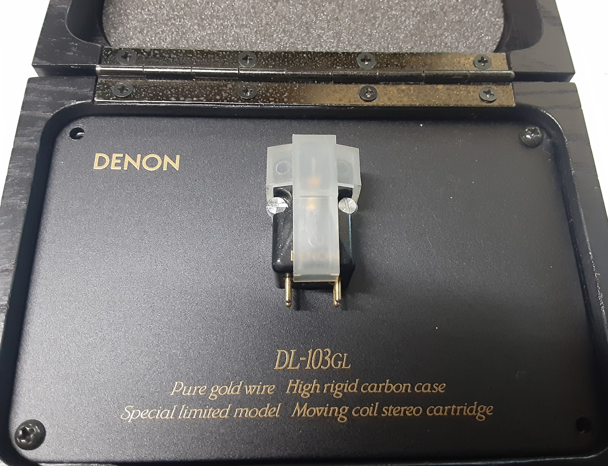 Denon  DL-103GL phono cartridge gold coils only 2000 made 6