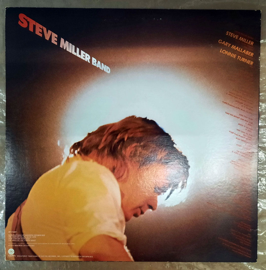 Steve Miller Band – Fly Like An Eagle 1976 NM- ORIGINAL... 2