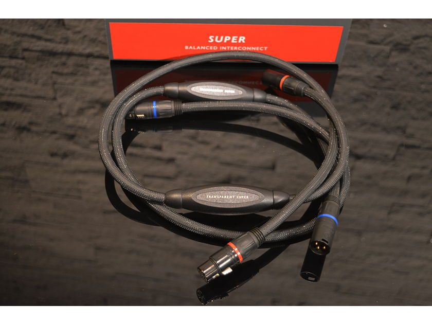 Transparent Audio SUPER G5 Balanced XLR Interconnect - 1.5M (4.9 feet)