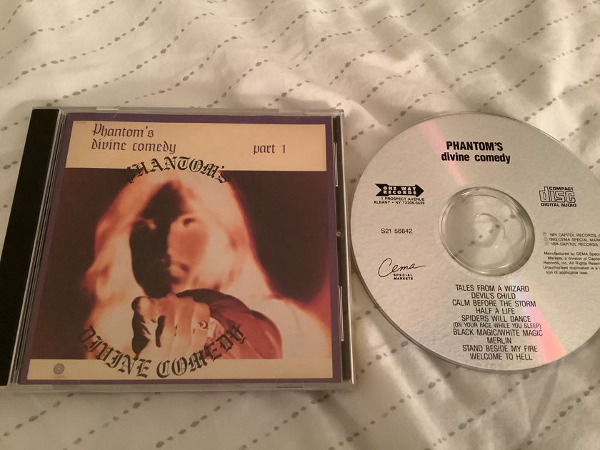 Phantom’s Divine Comedy OOP CD One Way Records  Phantom’s Divine Comedy