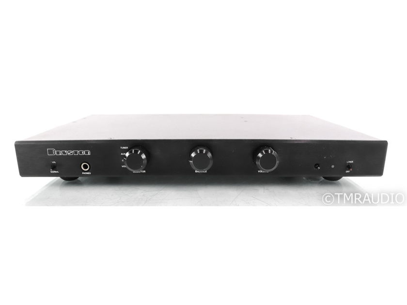 Bryston B-60R Stereo Integrated Amplifier; B60R; Black; 17"; Remote (43403)