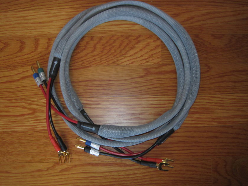 Maker Audio Reference, Speaker Cables, Spade to Banana, *As New*