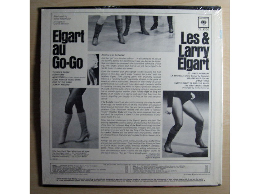 Les & Larry Elgart - Elgart Au Go-Go  - 1965 SEALED Mono Columbia CL 2355