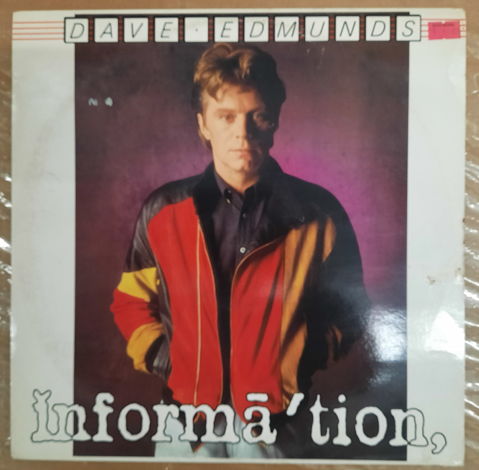 Dave Edmunds - Information NM  1983  UK !2" Single VINY...