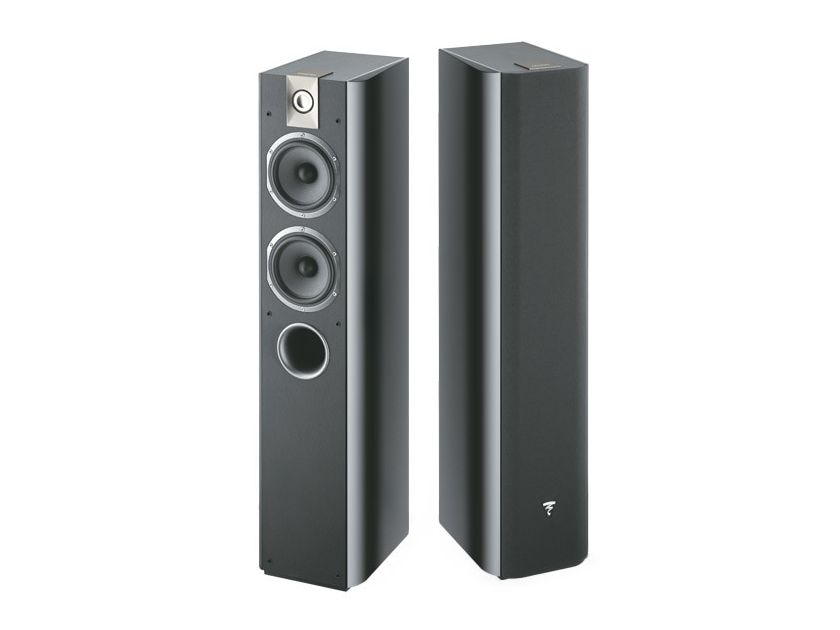 Focal Chorus 615 Tower Speakers; Black - $1199 MSRP; Exclusive Closeout (28807)