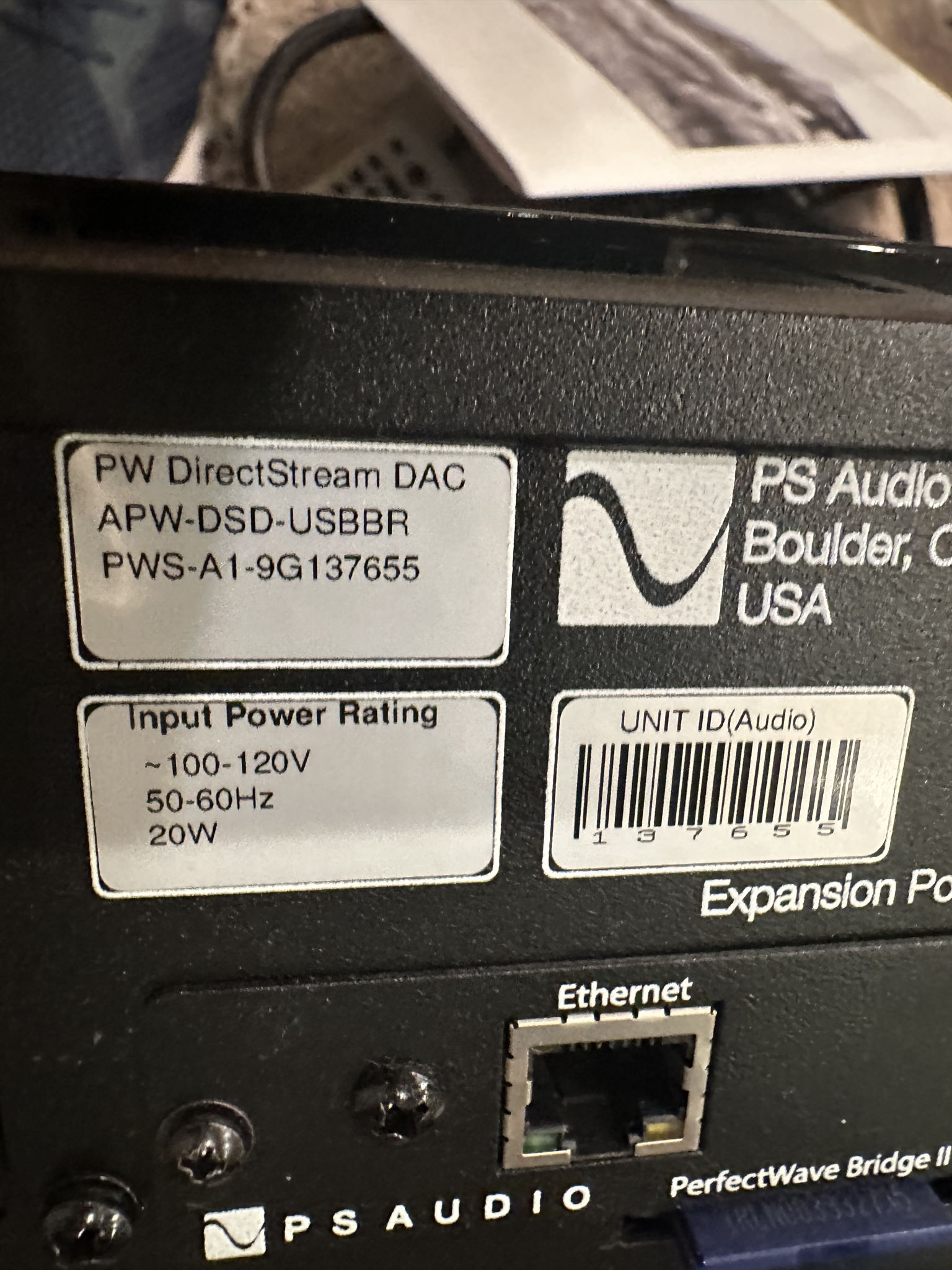 PS Audio PerfectWave DirectStream DAC 5