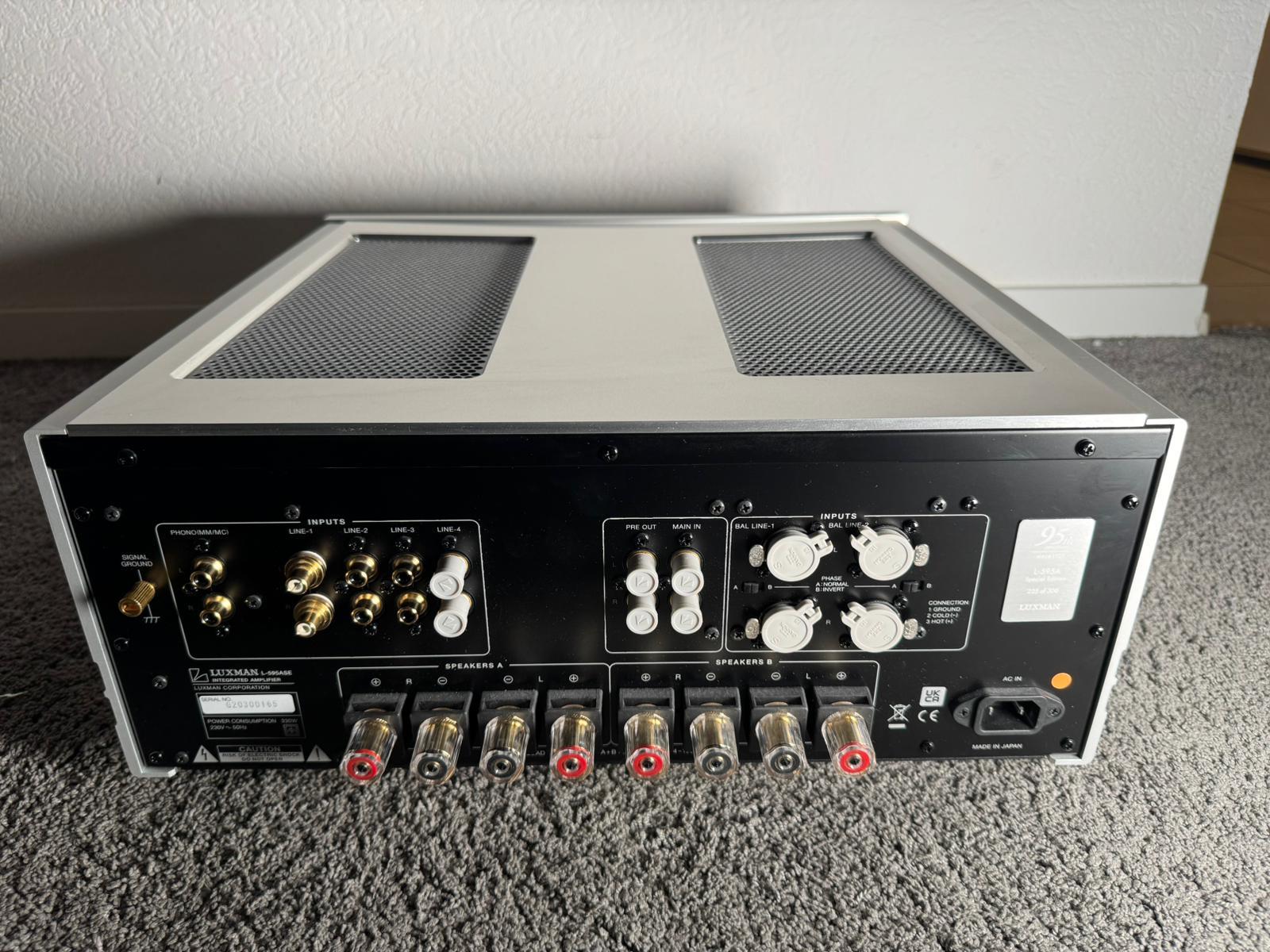 Luxman L-595 A LIMITED Integrated Amplifier 5
