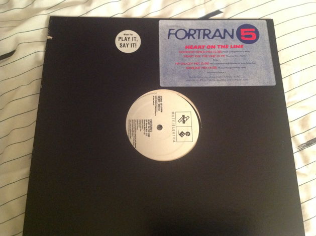 Fortran 5 Heart On The Line Mute/Elektra Records Promo ...