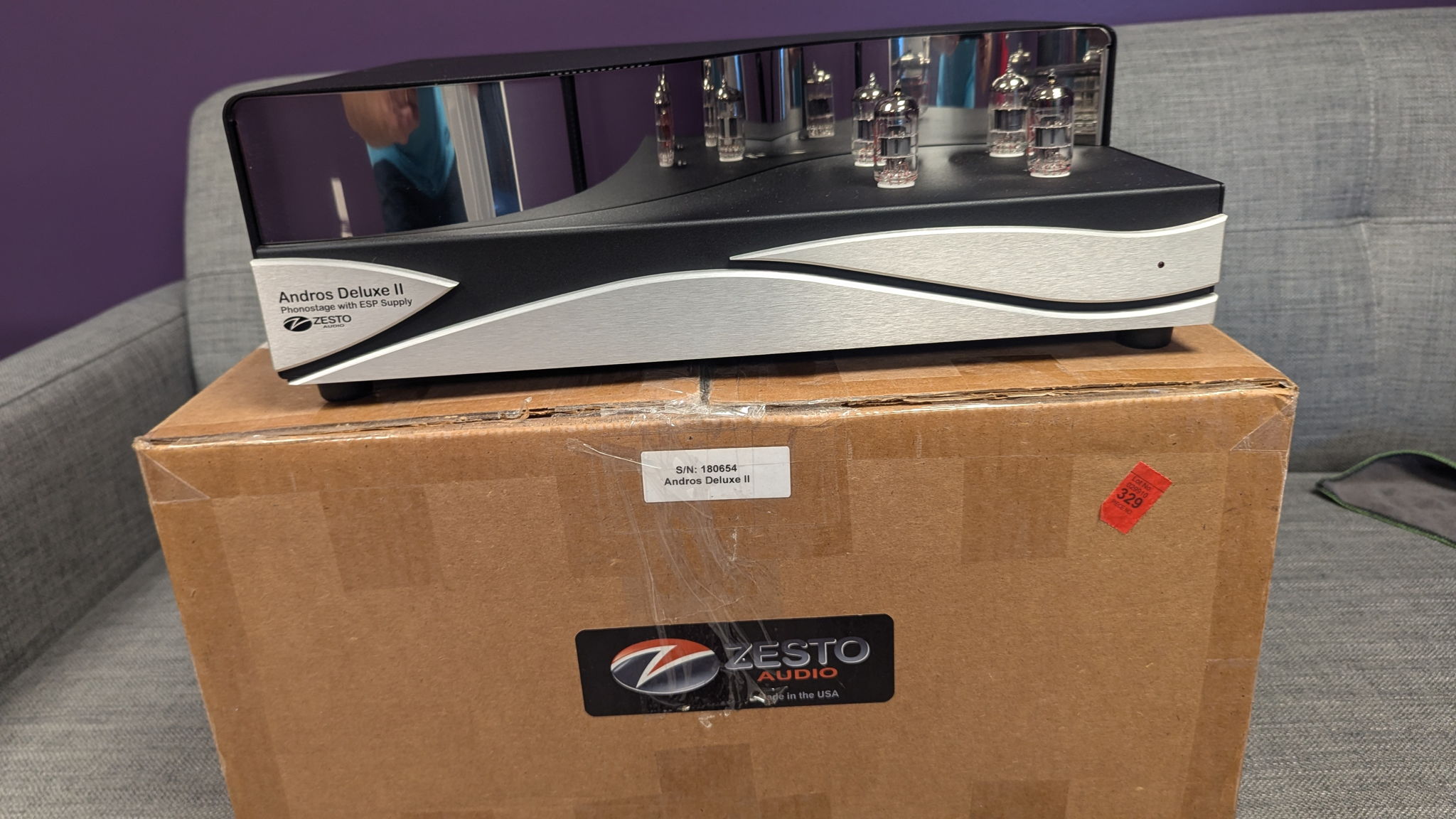 Zesto Audio Andros Deluxe II phono stage 4