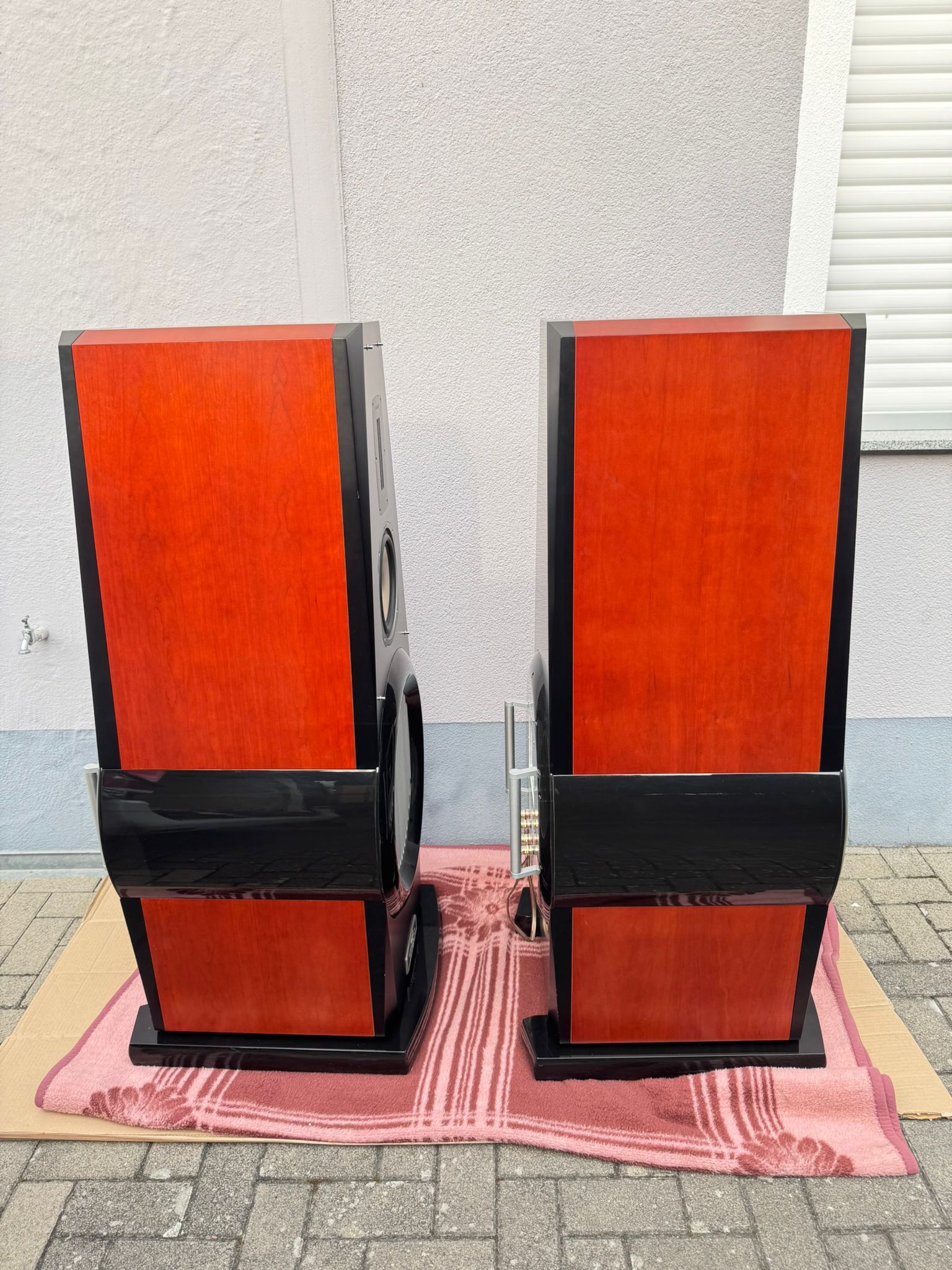 Quadral Aurum Titan 7 speakers in cherry 9