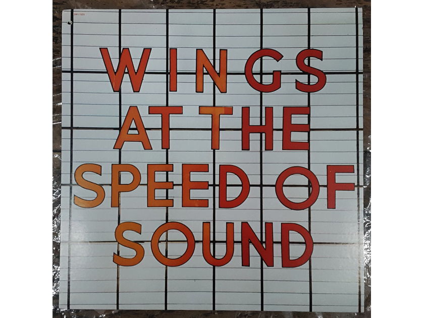 Wings - At The Speed Of Sound 1976 NM- Vinyl LP  Capitol Records SW-11525