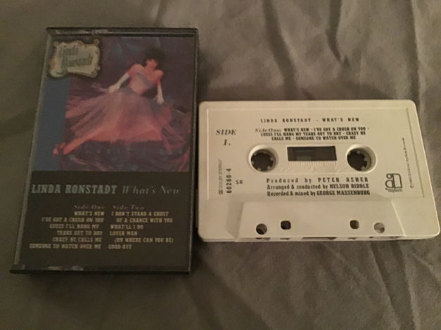 Linda Ronstadt Pre Recorded Cassette  What’s New