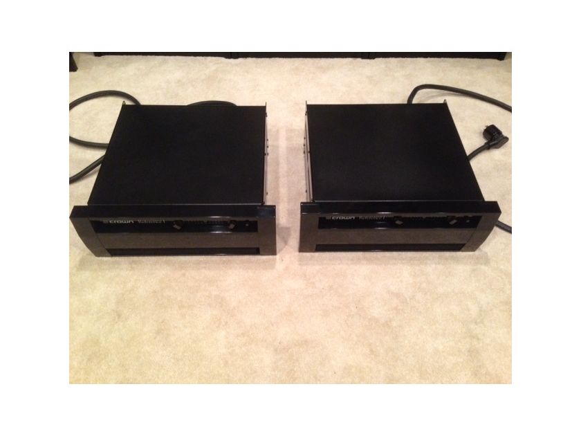 Crown Audio RS-Reference 1 / Pair of Stereo/Mono Audiophile Power Amplifier