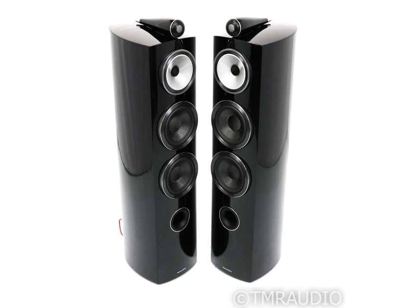 B&W 804 D3 Floorstanding Speakers; Gloss Black Pair; Diamond; 804D3 (28105)