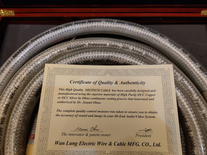 Neotech OCC Silver Speaker Cable - NS2000 MKII