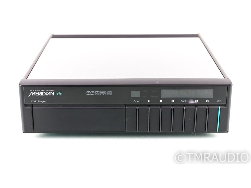 Meridian 596 DVD Player; Dolby Digital; DTS (No Remote) (23615)