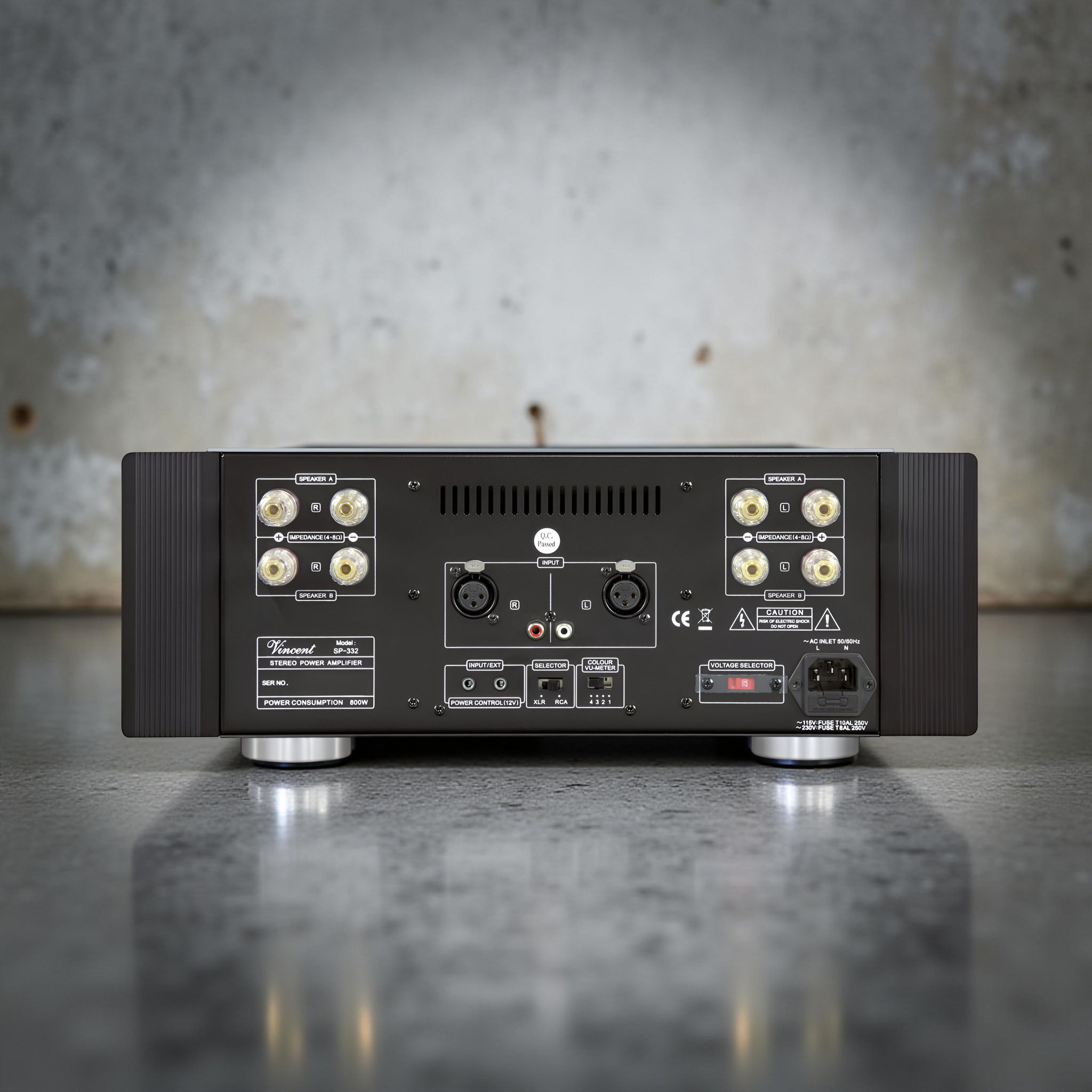 Vincent Audio SP-332 Tube/Hybrid 150/220WRMS Stereo Amp... 9