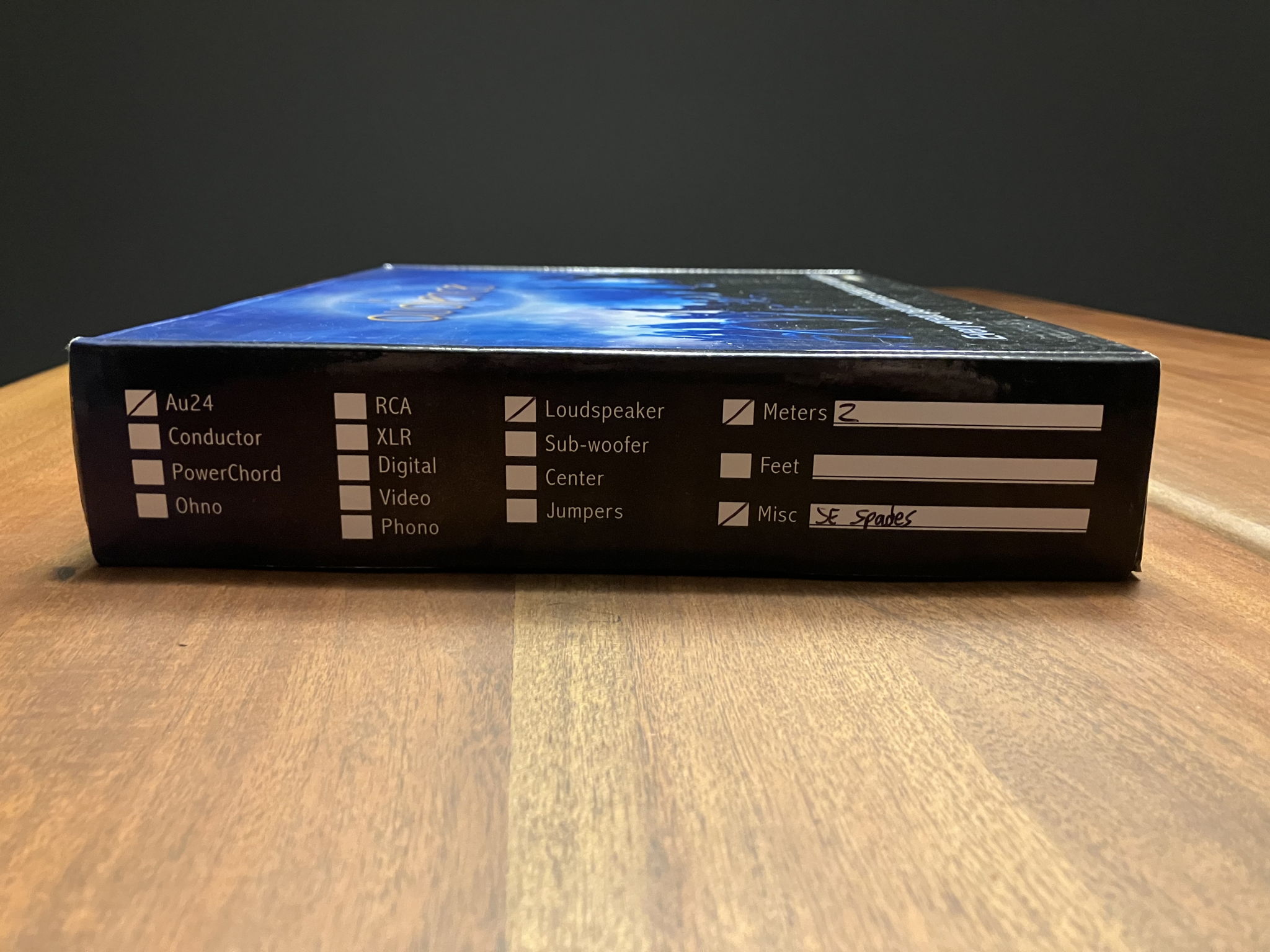 Audience AU 24 SE 2 meter speaker cable 2