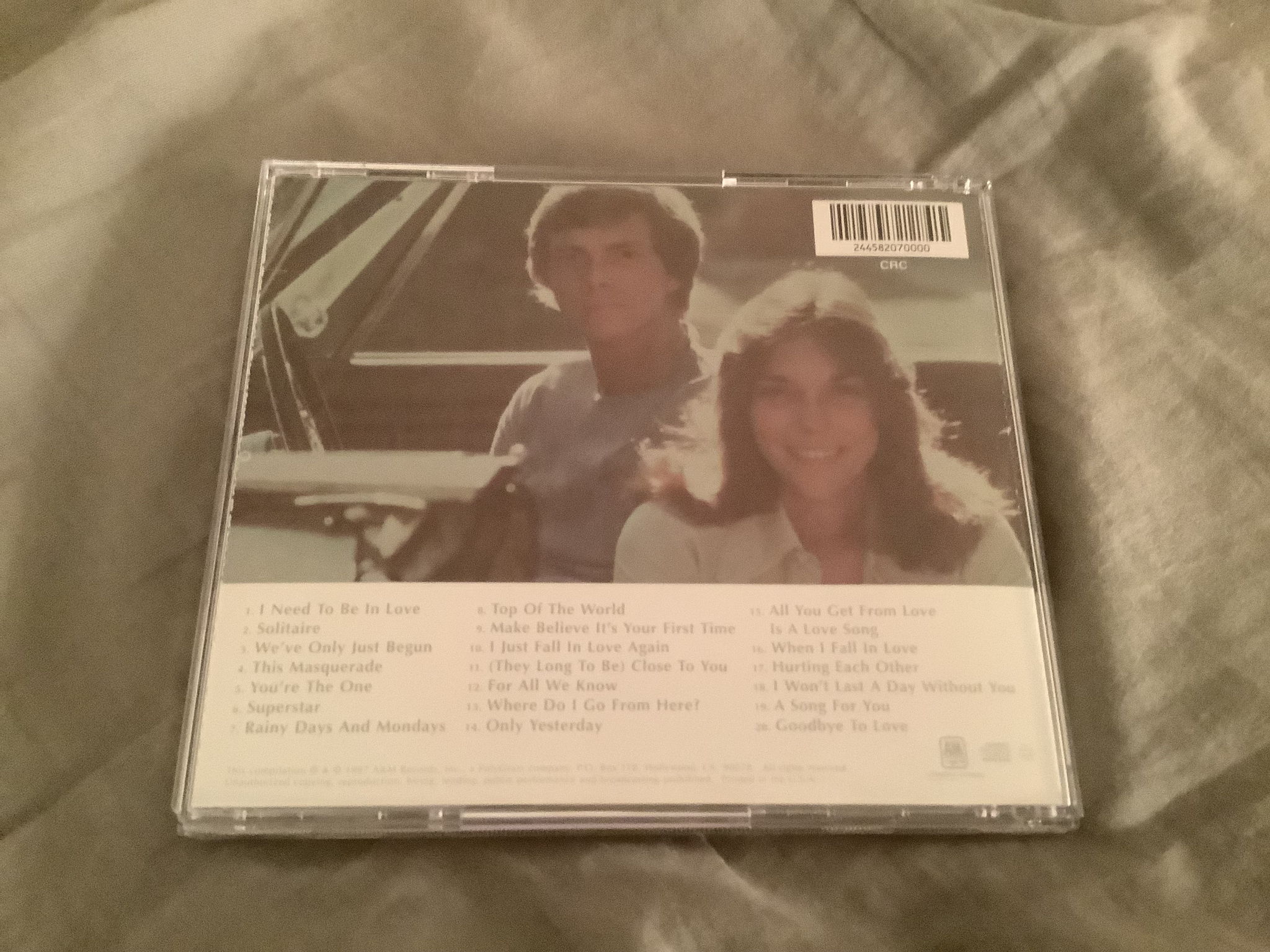 The Carpenters  Love Songs 2