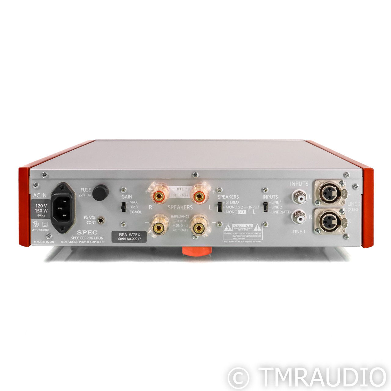 SPEC RPA-W7EX Stereo Power Amplifier (64703) 5
