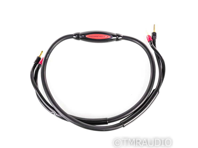 Transparent Audio MusicWave Speaker Cable; Single 4ft Cable (20029)