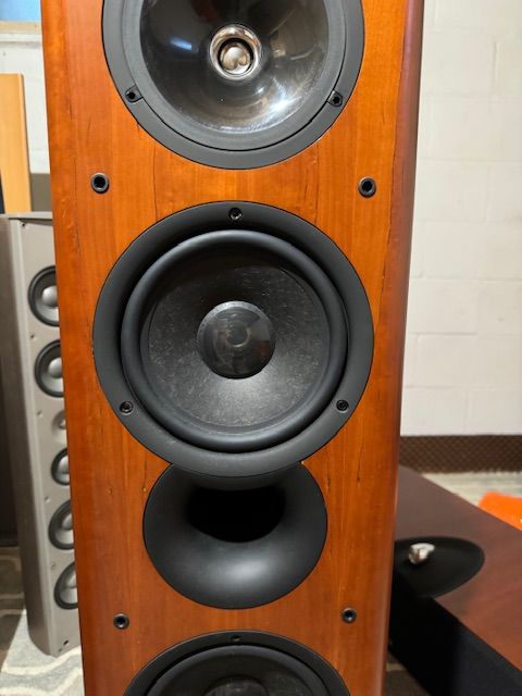 KEF Reference 205 in Beautiful Cherry!! 6