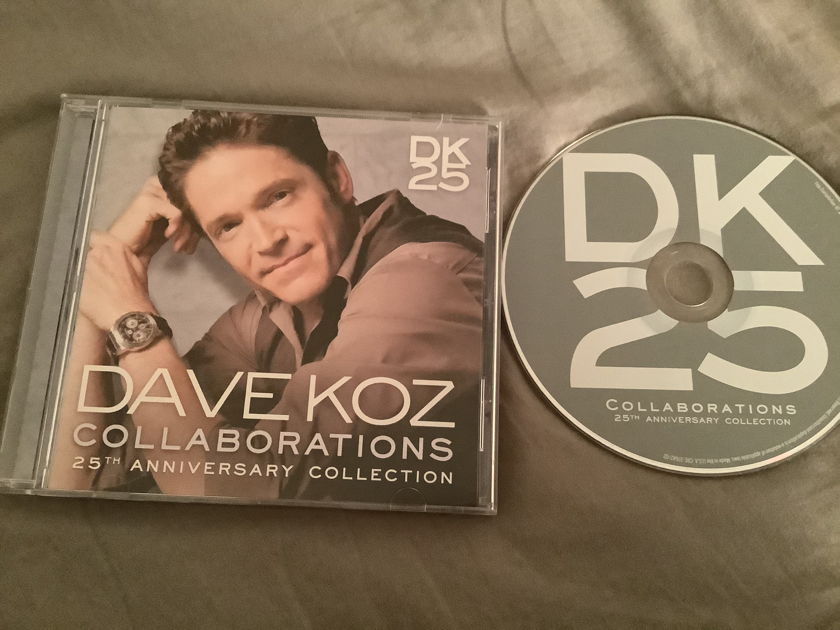 Dave Koz Concord Records CD  Collaborations 25th Anniversary Collection