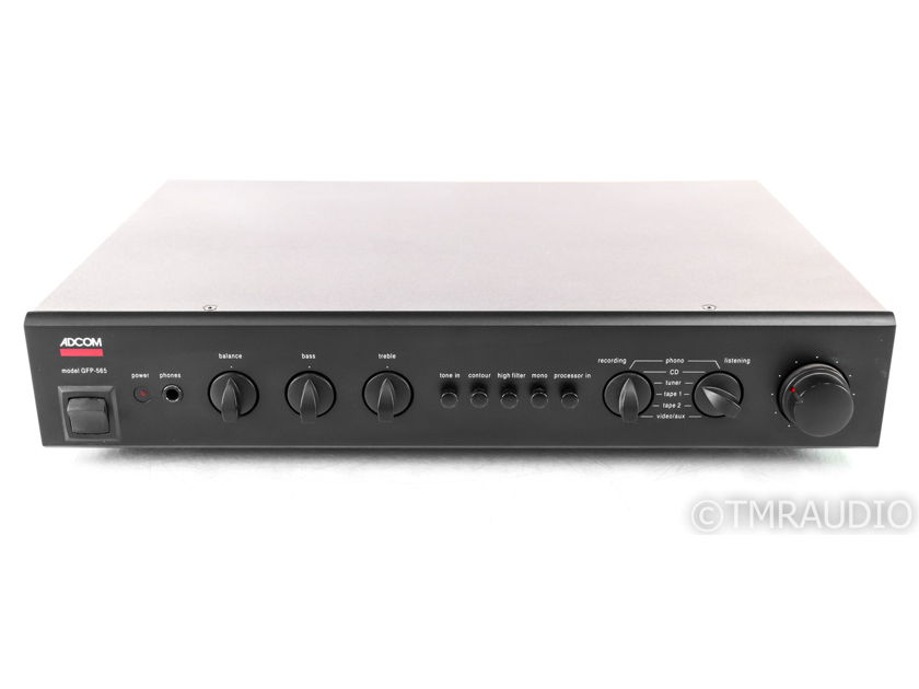 Adcom GFP-565 Stereo Preamplifier; GFP565; MM Phono (1/3) (35655)