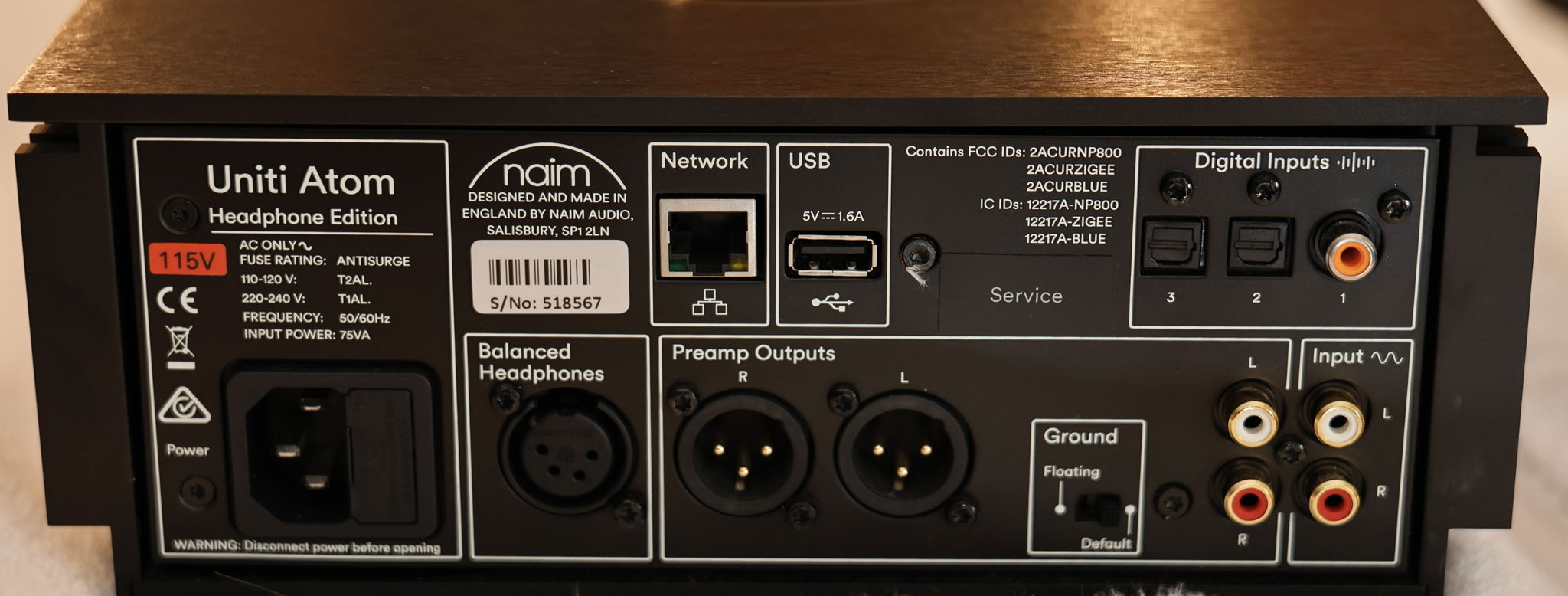 Focal Utopia Headphones / Naim Unity Atom Headphone Amp... 11
