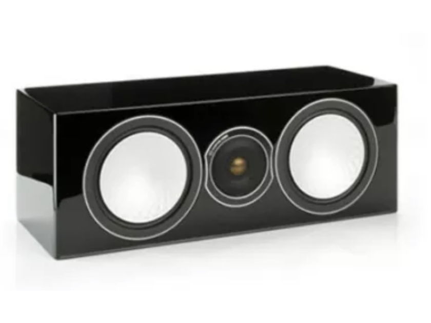 Monitor Audio Silver Series One Center Channel Brand New Factory Box Black Gloss