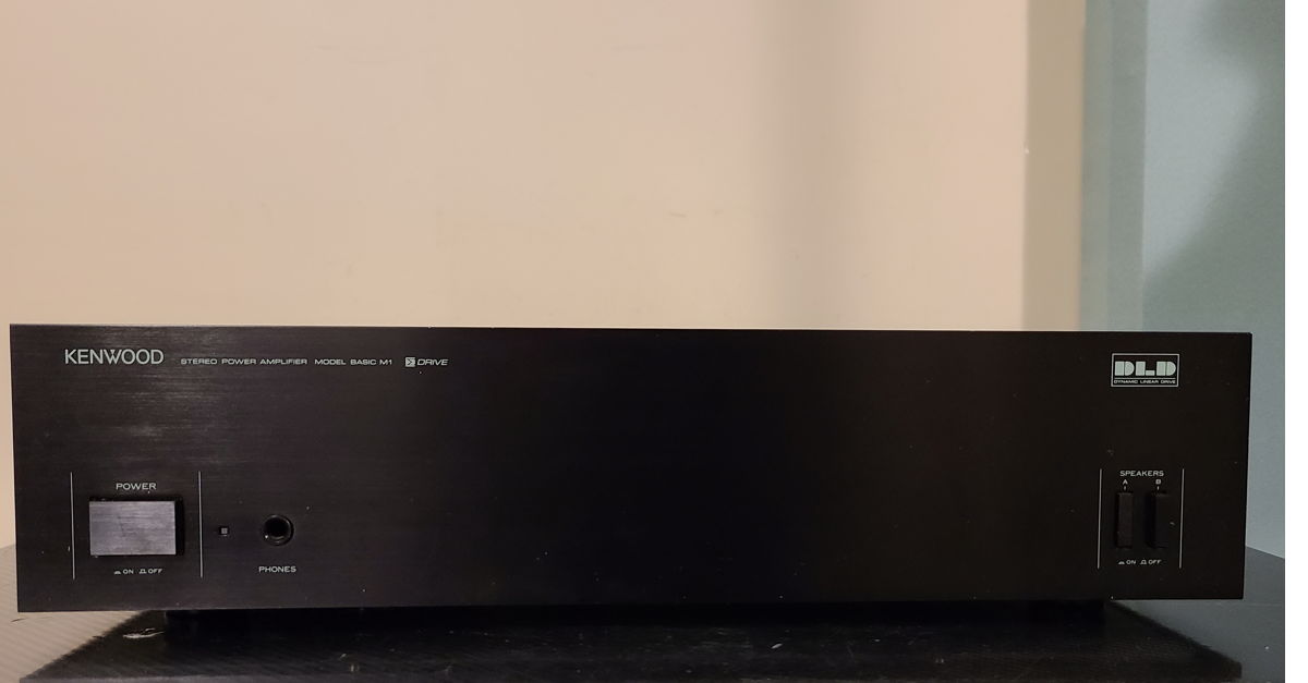 Kenwood Basic M1 Stereo Power Amplifier For Sale Audiogon