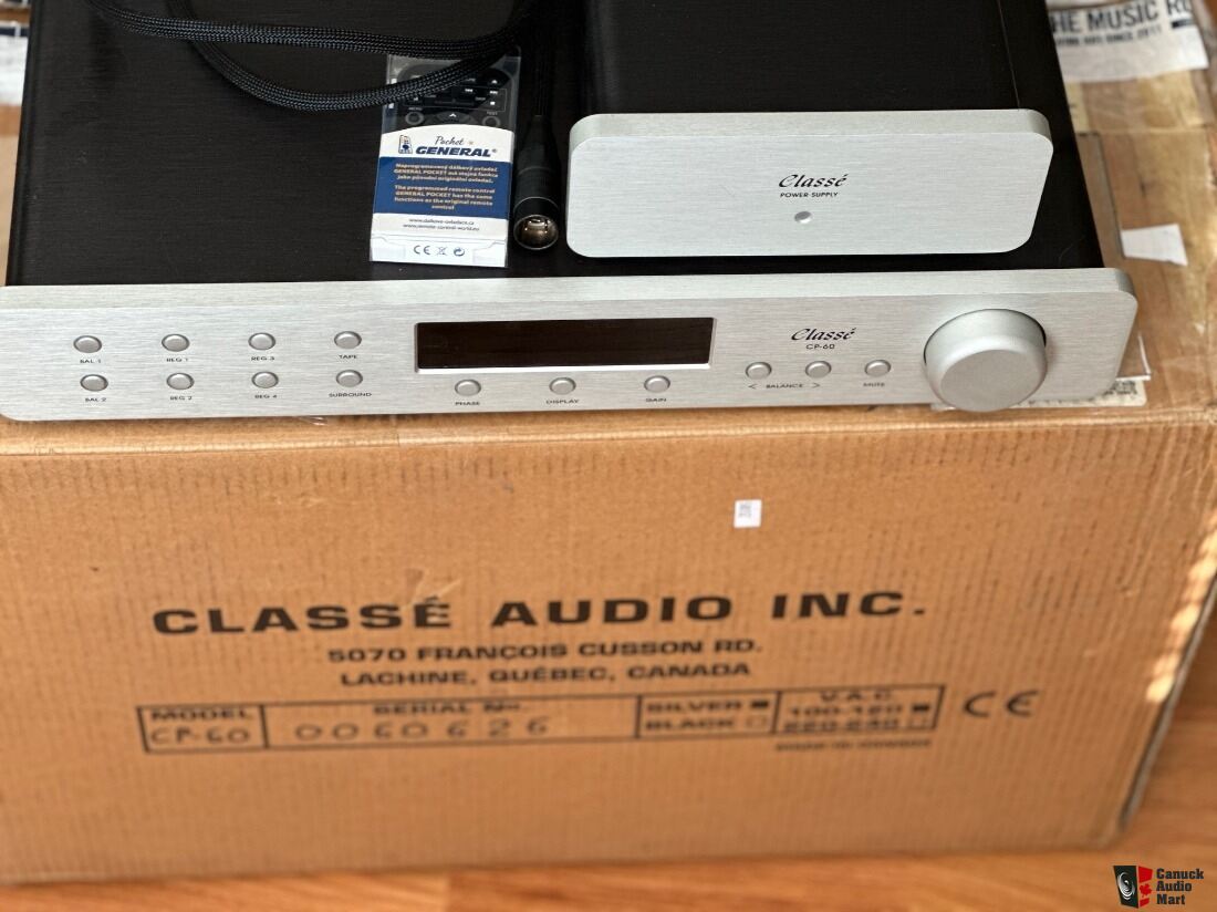 Classe Audio CP-60 Remote Control Balanced Preamplifier... 2