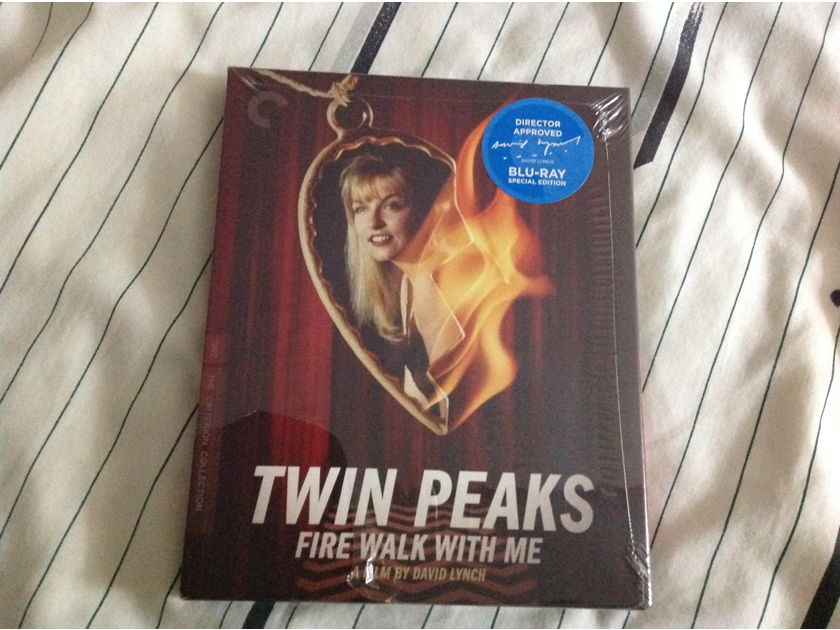 David Lynch  Twin Peaks Fire Walk With Me Criterion Collection Blu Ray Sealed