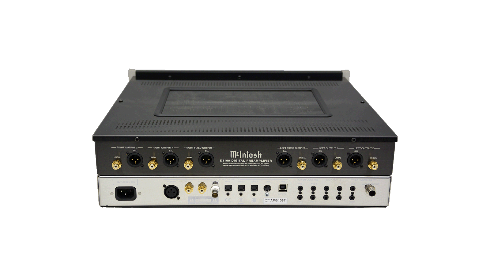 McIntosh D1100 2-Channel Digital Preamplifier 2