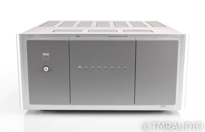 NAD M25 Seven Channel Power Amplifier; M-25; Silver (33...