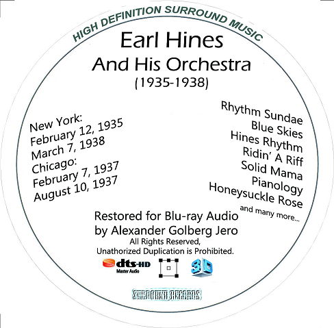 Earl Hines And His Orchestra: 1935-1938 / Alexander Gol... 2