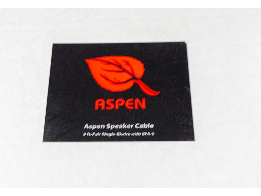 AudioQuest Aspen - 8' pair