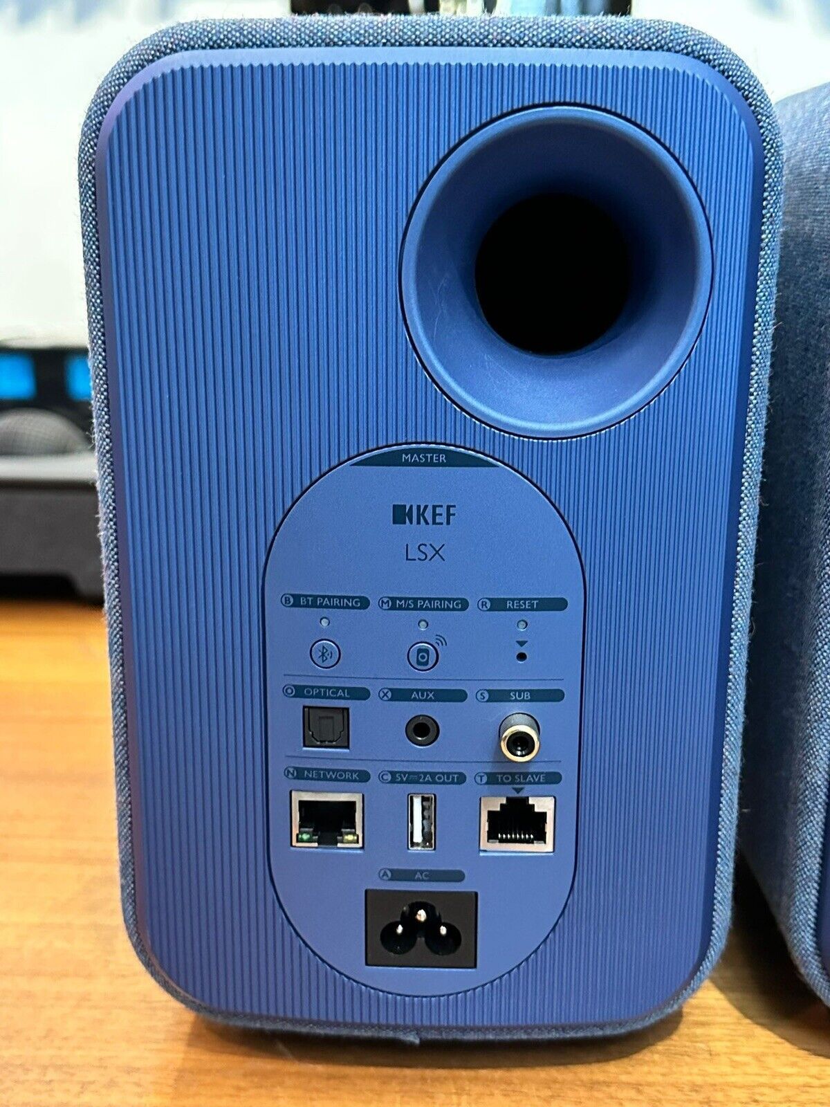 KEF LSX Powered Speakers Pair (Blue) Original Box Power... 3