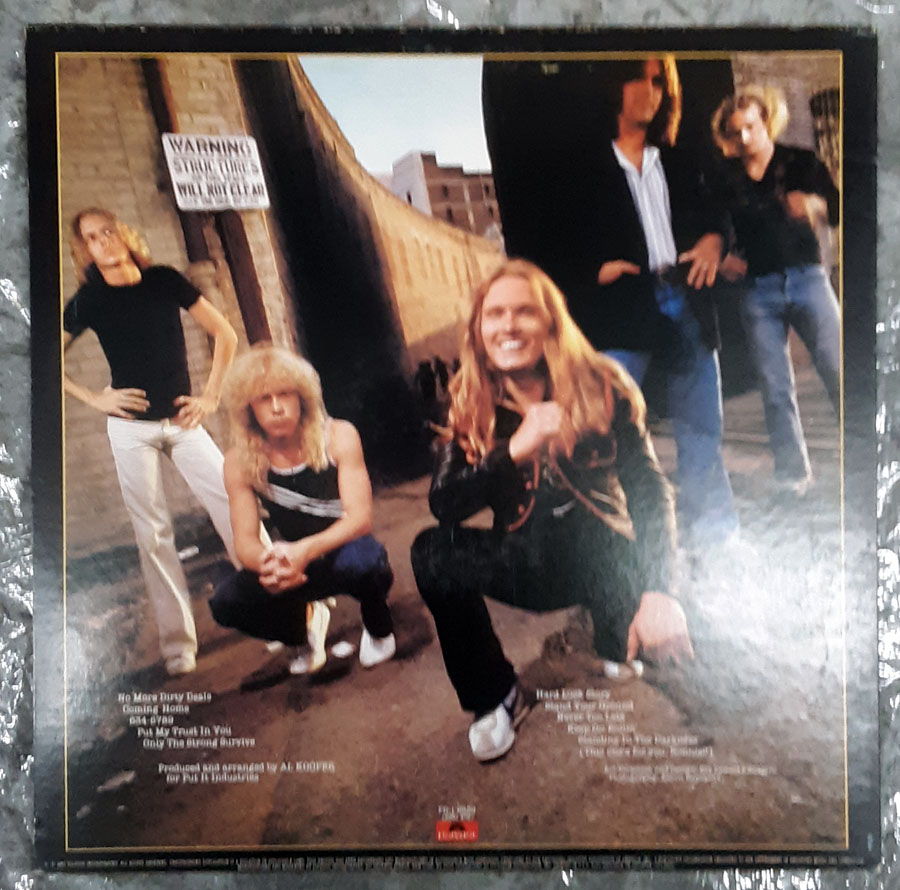 The Johnny Van Zant Band - No More Dirty Deals 1980 NM ... 2