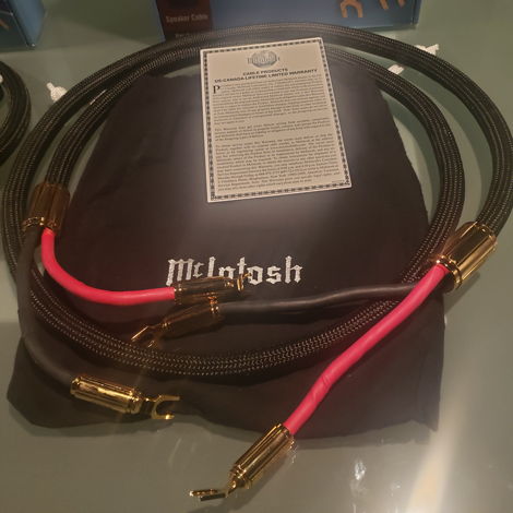 Mcintosh speaker cables