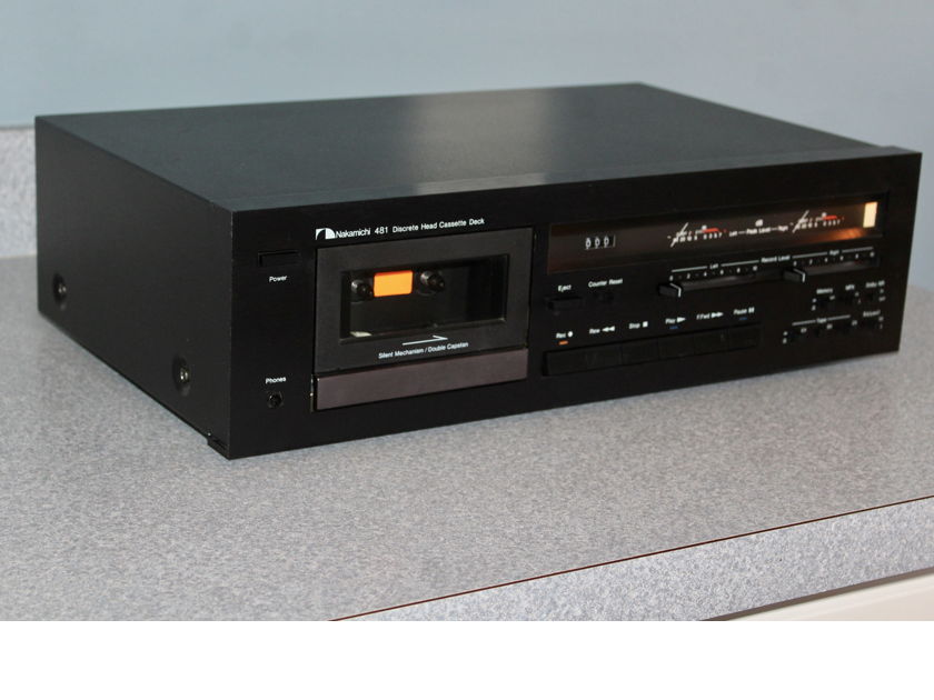 Nakamichi 481 stereo cassette deck A306-05 For Sale
