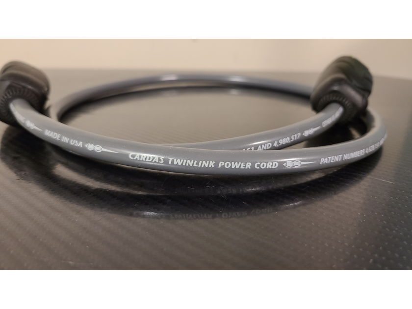Cardas Twinlink Power Cable. 1 Meter.