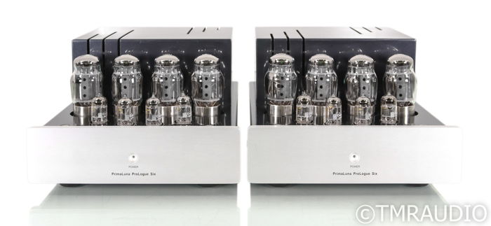 PrimaLuna ProLogue Six Mono Tube Power Amplifiers; Silv...
