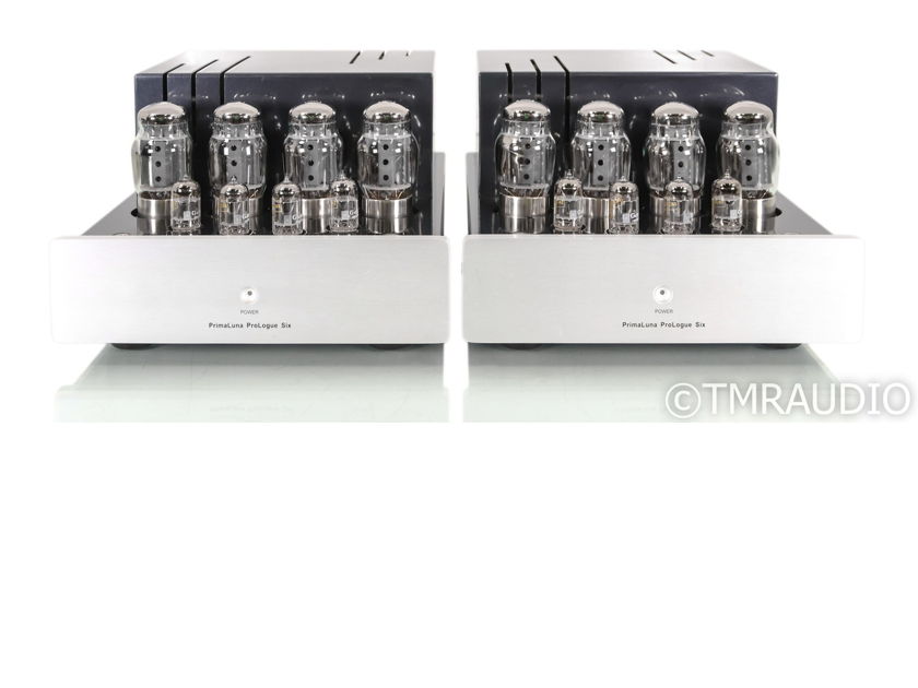 PrimaLuna ProLogue Six Mono Tube Power Amplifiers; Silver Pair
