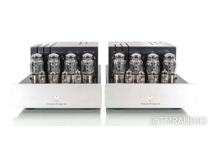 PrimaLuna ProLogue Six Mono Tube Power Amplifiers; Silver Pair; ProLogue 6 (50857)